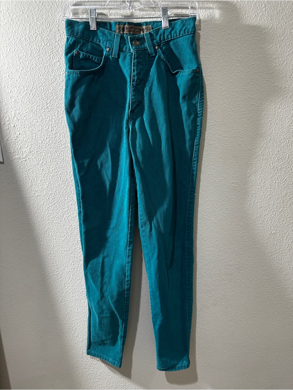 Levi's Teal Straight-Leg Jeans